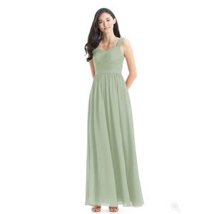 Azazie - Dusty sage - Zapheira Dress